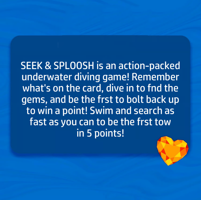 🌊 SEEK & SPLASH – The Ultimate Underwater Adventure Game! (💎Includes 64 Colorful Gems)