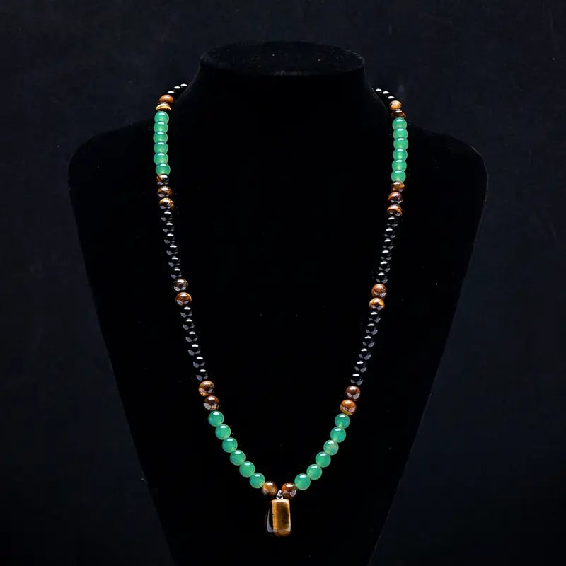 ⏰Last 4 hours Sale: Save 50%-✨Money Attraction Bracelet with Green Aventurine and Tiger Eye