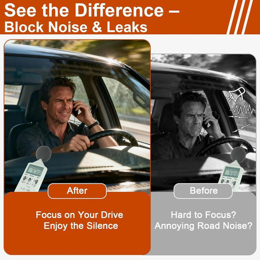 🔥ONLY $13.99🔥Car Door Seal Strip Universal Self Adhesive (5M)