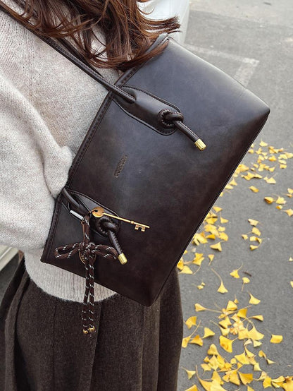 ⏰Last 4 hours Sale: Save 50%-👝Women's Elegant Solid Color Large Capacity Shoulder Bag