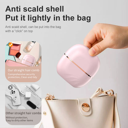 🌟 Brightplume Pocket Straightener — Sleek, Smooth Hair Anytime, Anywhere ✨