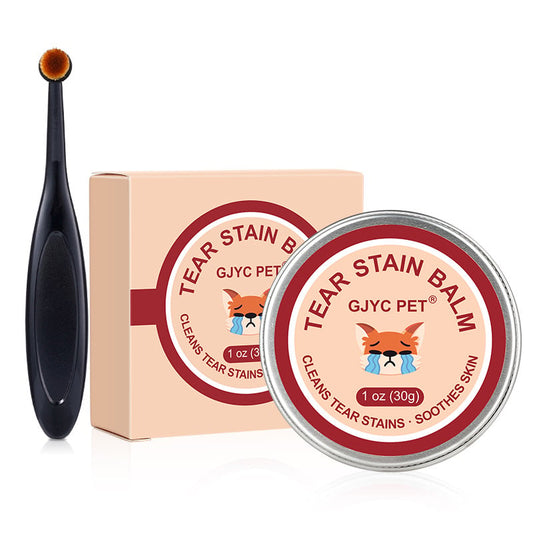 🎉New Year Series Hot Sale 49% Off🐾GJYC PET Tear Stain Protection Cream & Brush Set