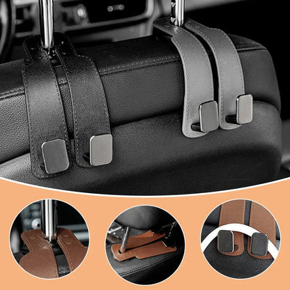 Durable Car Seat Headrest Hook Storage Organizer