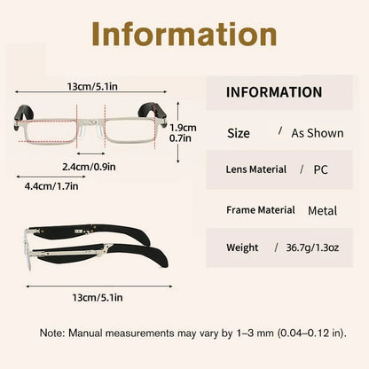 🔥Limited Time Discount-Foldable Anti-Blue Light Reading Glasses (With Free Case)