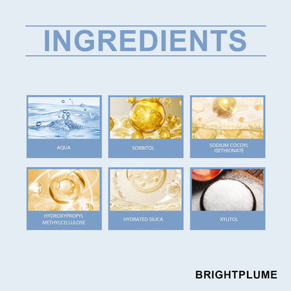 🌿Fight Bad Breath at the Source: Brightplume Tongue Scraper & Gel Bundle