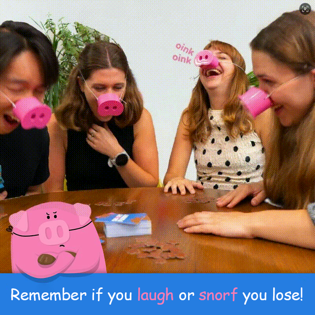 🐽🐽Oinkcredible Snort Challenge Game-A Hilarious Snort-and-Laugh Challenge for All Ages🤣⚠️