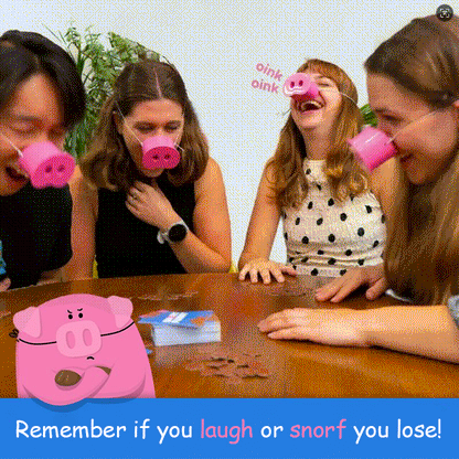 🐽🐽Oinkcredible Snort Challenge Game-A Hilarious Snort-and-Laugh Challenge for All Ages🤣⚠️