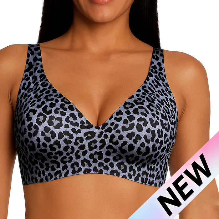 Brightplume Wireless Womens Comfortable Wireless Bras Push Up Bralettes Seamless Tshirts Bras Deep V Everyday Bras