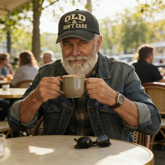 🔥Limited-time offer: 60% OFF-Vintage Distressed"OLD & DON'T CARE"Cap