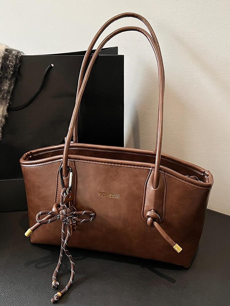 ⏰Last 4 hours Sale: Save 50%-👝Women's Elegant Solid Color Large Capacity Shoulder Bag