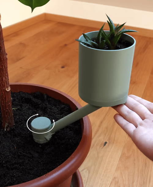🪴Rotating Drainage Planter – Smart Spin Design for Healthier Plants 🌿