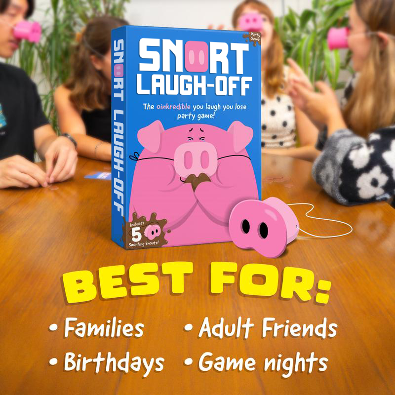 🐽🐽Oinkcredible Snort Challenge Game-A Hilarious Snort-and-Laugh Challenge for All Ages🤣⚠️