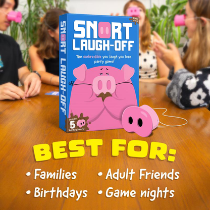 🐽🐽Oinkcredible Snort Challenge Game-A Hilarious Snort-and-Laugh Challenge for All Ages🤣⚠️