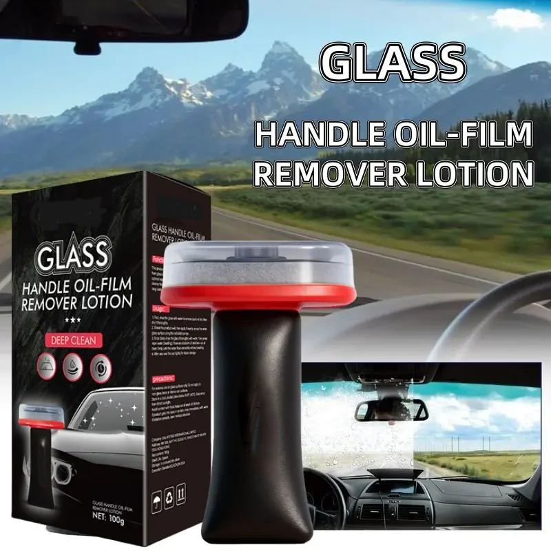 Automotive Handheld Oil Flmr Cream,Glass Decontamination Without Traces,Window Oil Film Cleaning,FastCleaning