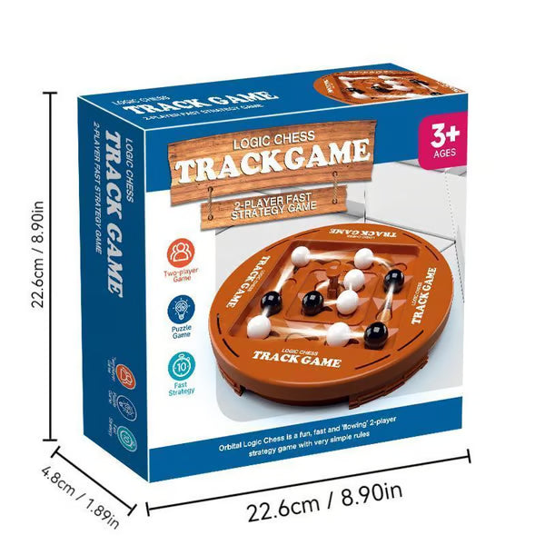 Logic Track Chess: The Ultimate 2-Player Strategy Battle ♟️🧠