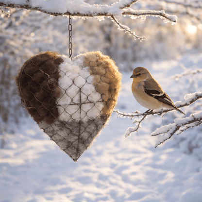 ⏰Last 4 hours Sale: Save 50%-Handmade Cotton Fiber Bird Nesting Heart