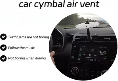 Natravor™🎶 Make Your Driving More Fun 😂 - Car Crash Cymbal Air Vent 🚗