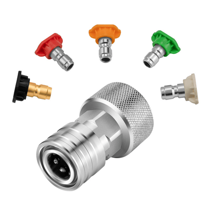 Garden Hose to Mini Power Washer Adapter-3/4" GHT to 1/4"