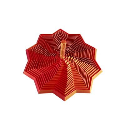 🎄 3D Printed Expanded Sensory Fidget Star – Perfect Christmas Gift! 🎁