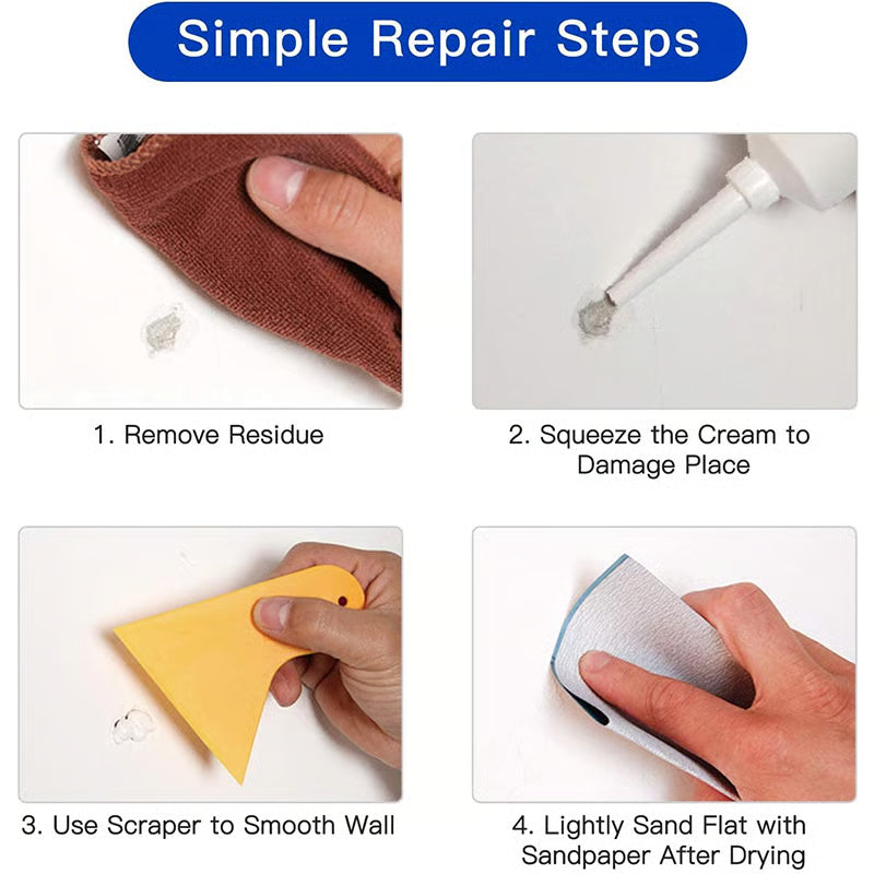 🔥Drywall Patch Repair Kit -✨No More Wall Problems!