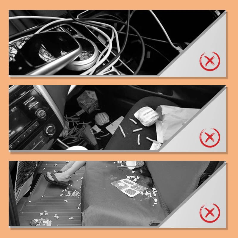 Durable Car Seat Headrest Hook Storage Organizer