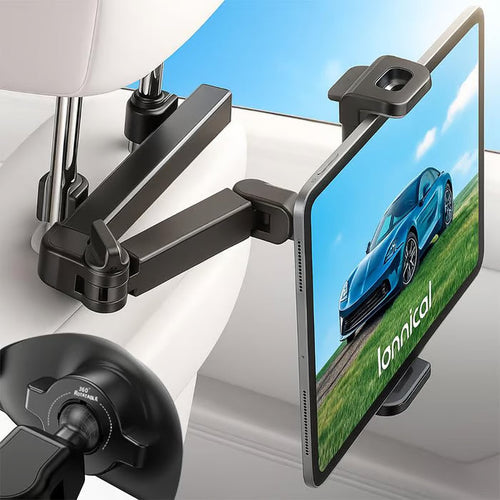 🔥2025 HOT SALE🔥3-in-1 Car Headrest Tablet Holde