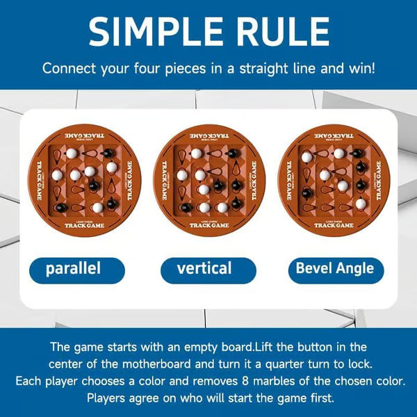 Logic Track Chess: The Ultimate 2-Player Strategy Battle ♟️🧠