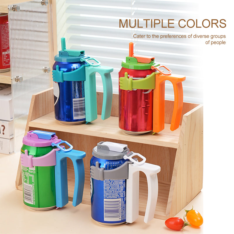 🥤Spill-Proof Soda Can Lids & Holders Clean, Safe & Easy Sipping Anywhere