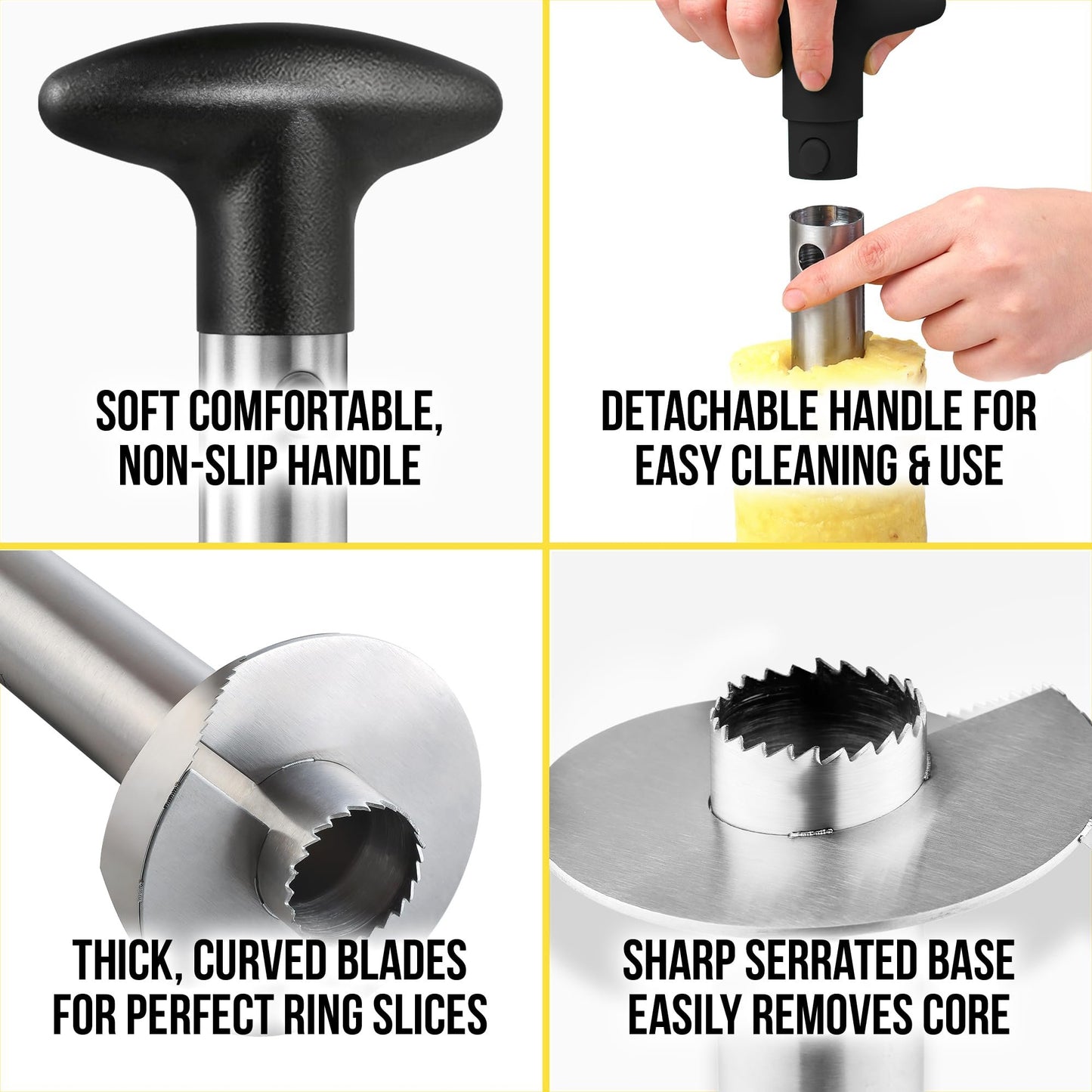 Stainless Steel Pineapple Corer