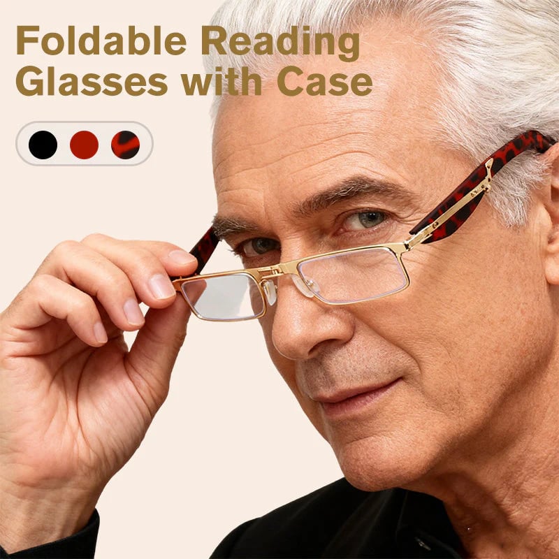 🔥Limited Time Discount-Foldable Anti-Blue Light Reading Glasses (With Free Case)