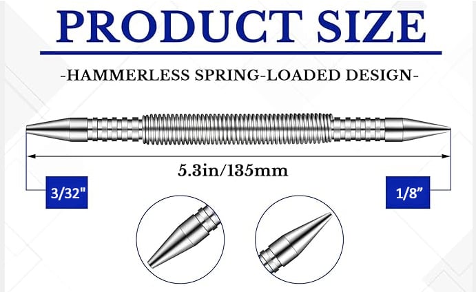 ⚡️FLASH SALE 49% OFF -Hammerless Nail Set Punch-Buy 3 Free Shipping🔥