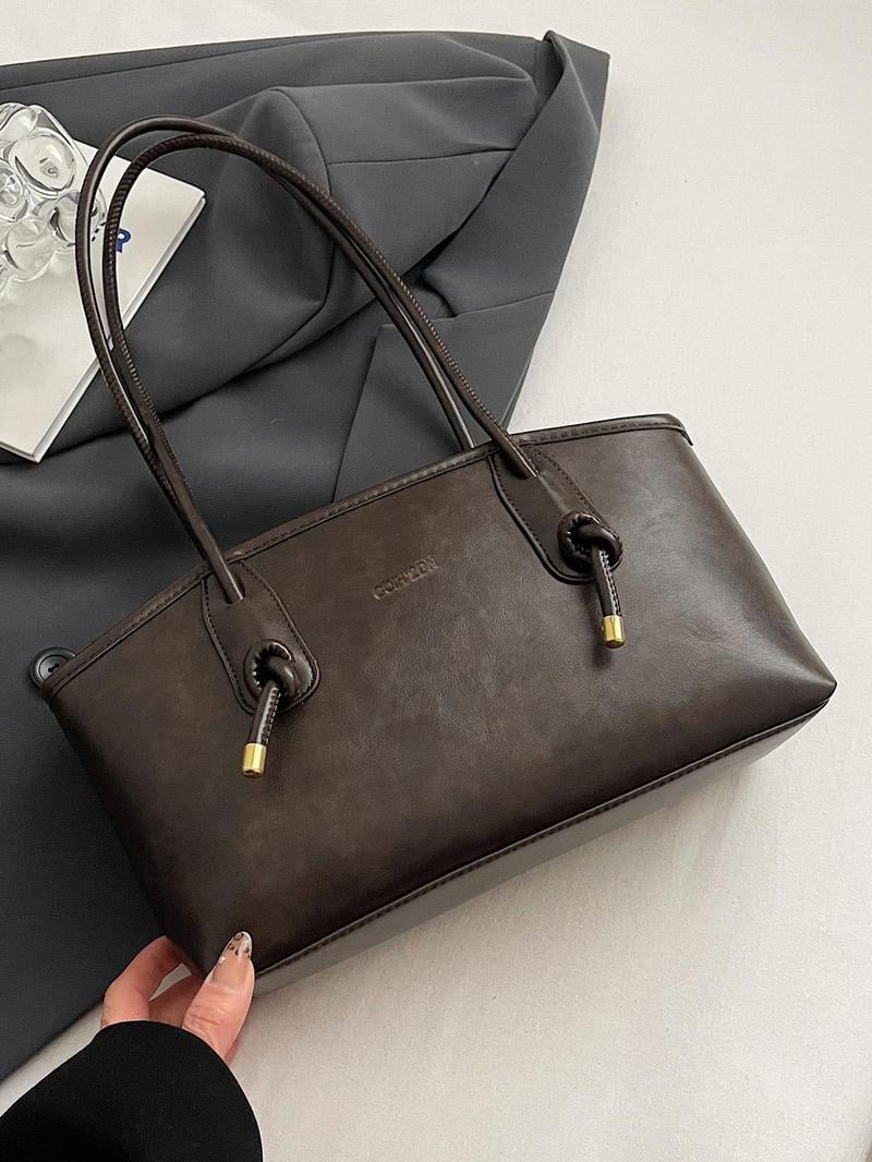 ⏰Last 4 hours Sale: Save 50%-👝Women's Elegant Solid Color Large Capacity Shoulder Bag