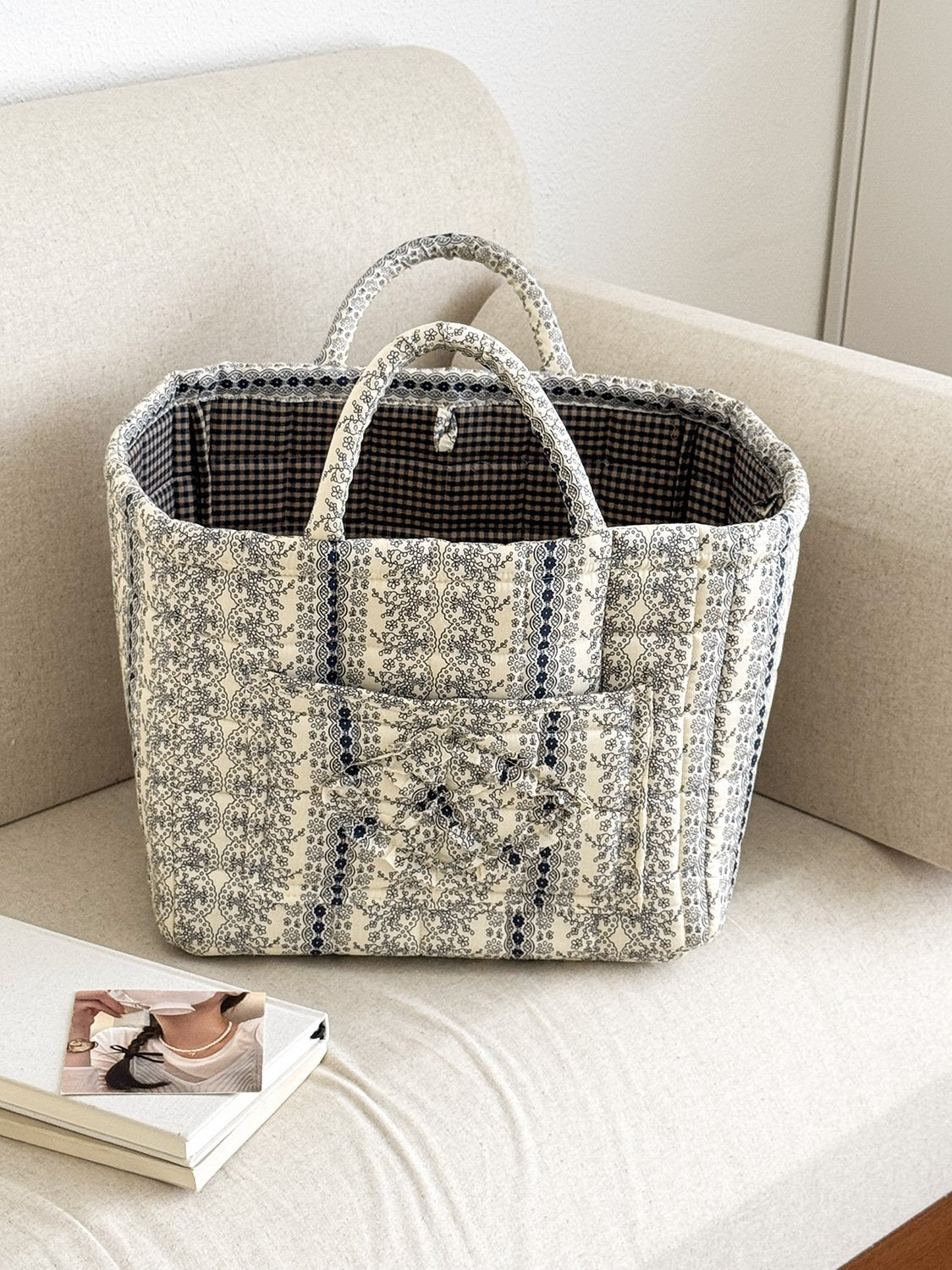 🎄Car Storage Basket with Handle💖