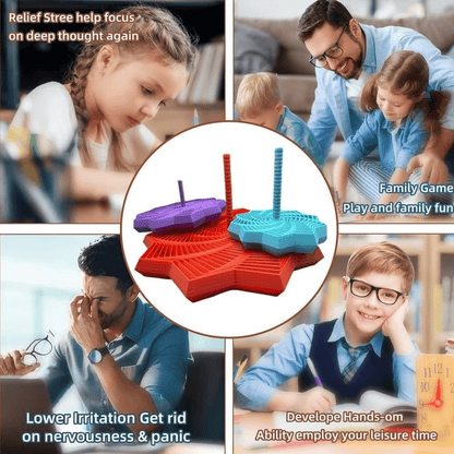 🎄 3D Printed Expanded Sensory Fidget Star – Perfect Christmas Gift! 🎁