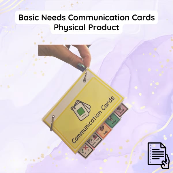 💕✨Basic Needs Communication Cards – Essential Communication Aid for All Ages