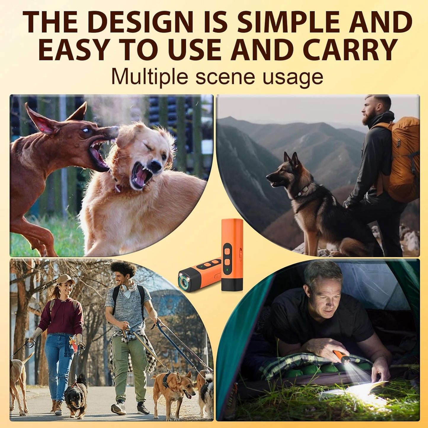 🐶🔊 Stop Excessive Barking Safely – Ultrasonic Dog Training Device