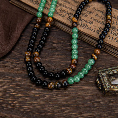 ⏰Last 4 hours Sale: Save 50%-✨Money Attraction Bracelet with Green Aventurine and Tiger Eye