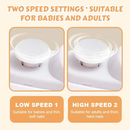 ✨ Electric Safe Nail Clipper|Automatic Trimming · Safe for Children · Perfect for the Whole Family