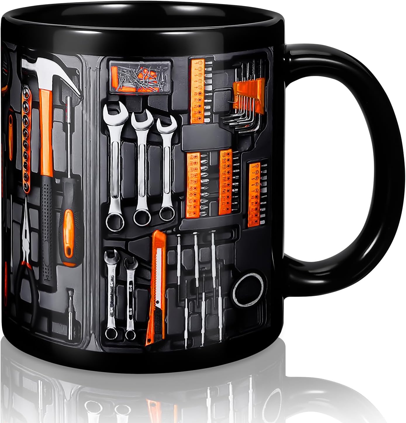 ☕🔧 Funny Coffee Mug with Mechanic Toolbox Design – The Perfect Gift