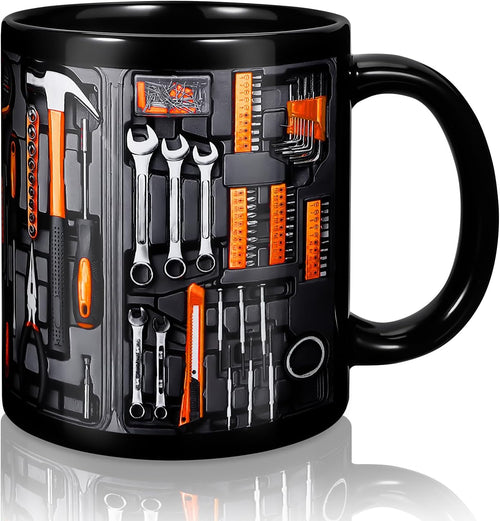 ☕🔧 Funny Coffee Mug with Mechanic Toolbox Design – The Perfect Gift