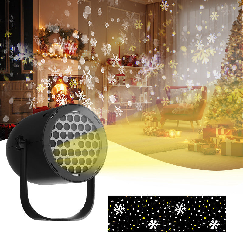 🎁 Christmas Projection Lamp 5V/1A with 16 Patterns USB Powered for Home🎅