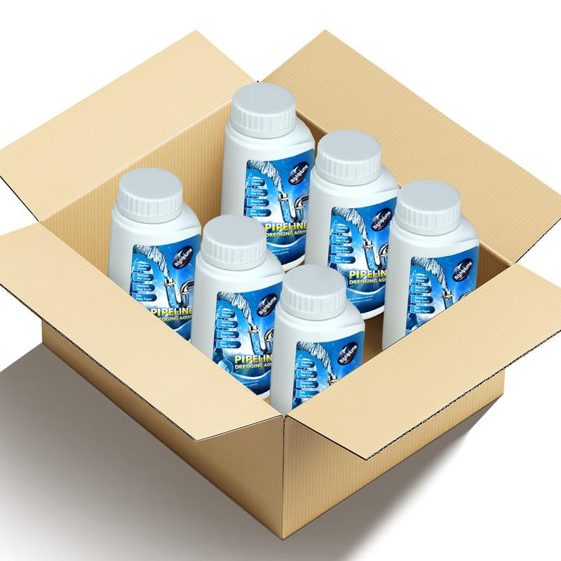 Brightplume Powerful Pipe Dredging Agent for Kitchen and Toilet Pipelines - Dissolves 200+ Blockages and Kills 99% of Bacteria