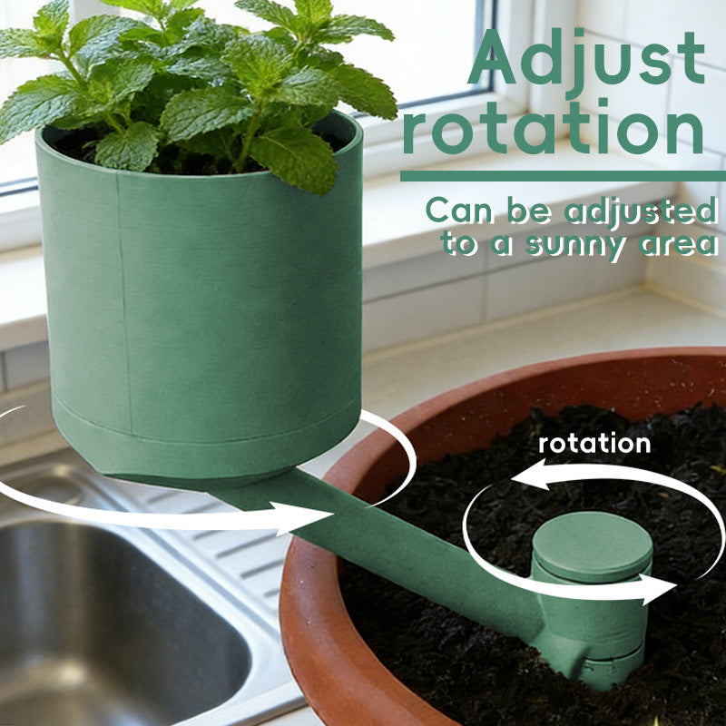 🪴Rotating Drainage Planter – Smart Spin Design for Healthier Plants 🌿