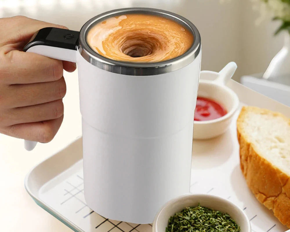 ✨Last Day 49% OFF☕ Electric Automatic Self-Stirring Coffee Mug with Rechargeable Battery