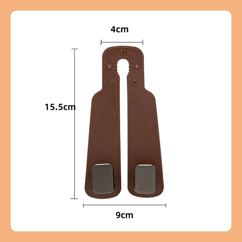 Durable Car Seat Headrest Hook Storage Organizer