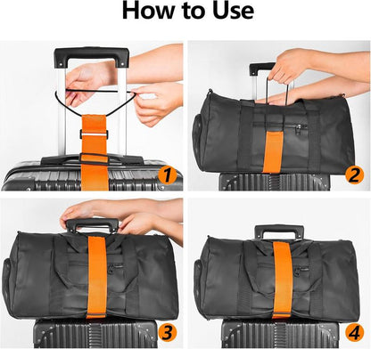 🔥Last Day 50% OFF - 💥Multi Use Strong Adjustable Luggage Connector Straps