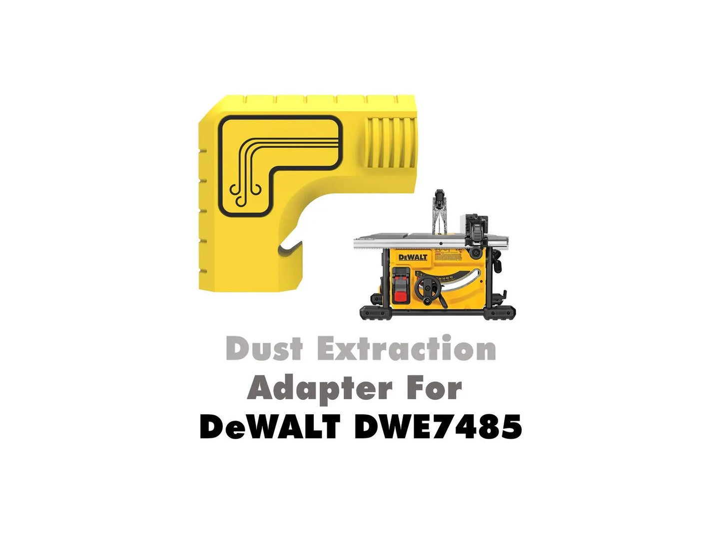 🔥HOT SALE 49% OFF-Dust Extraction Adapter Compatible with DeWalt Table Saws
