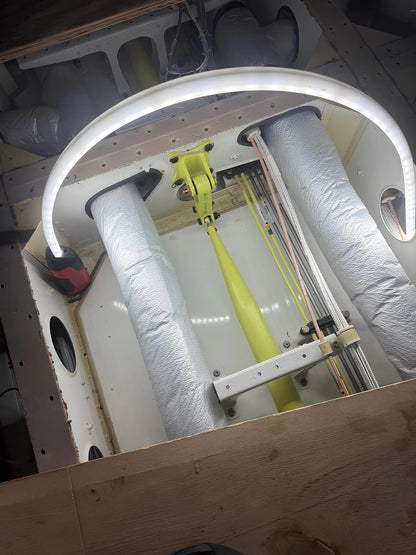 🔥Bendable Flexible LED Work Light💡: Your Professional Light for Narrow Spaces 🛠️(4000K Color Temperature | 44" Shape-Holding | Hands-Free)