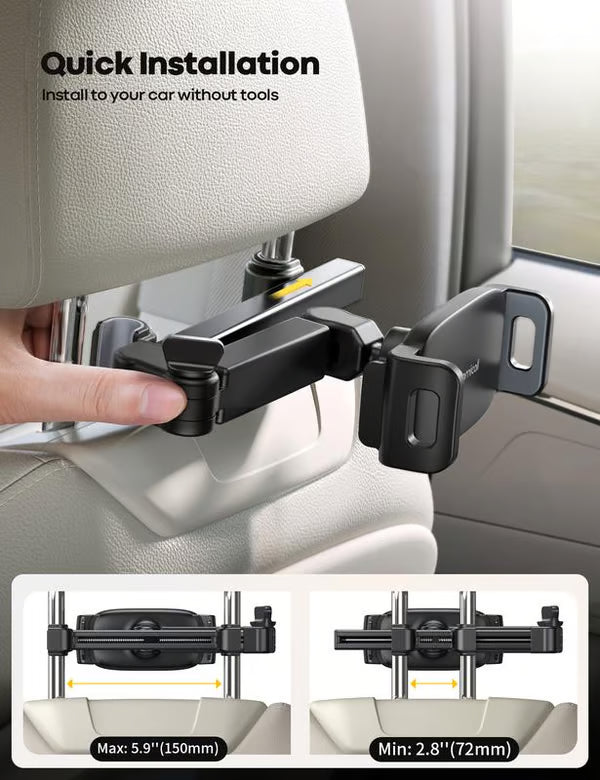 🔥2025 HOT SALE🔥3-in-1 Car Headrest Tablet Holde