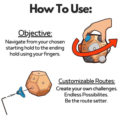 🧗 Handcrafted Climbing Block